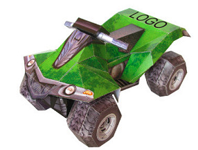 promotional paper models